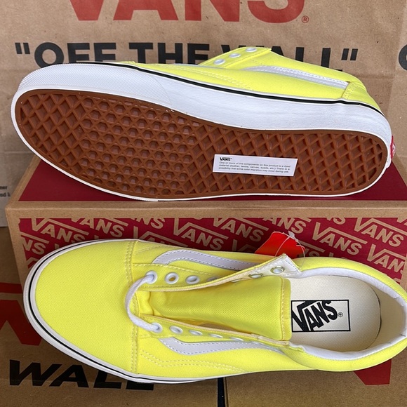 Vans Old Skool Neon Lemon Tonic/True White WMNS sneakers - Picture 5 of 16